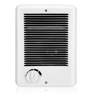 White Wall-Mounted Electric Heater